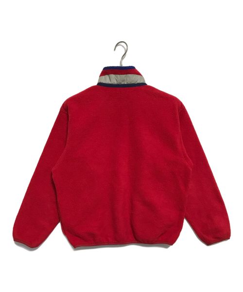 Patagonia（パタゴニア）Patagonia (パタゴニア) プルオーバーフリースジャケット レッド サイズ:Lの古着・服飾アイテム