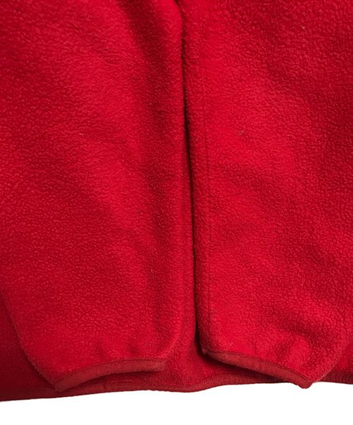 Patagonia（パタゴニア）Patagonia (パタゴニア) プルオーバーフリースジャケット レッド サイズ:Lの古着・服飾アイテム