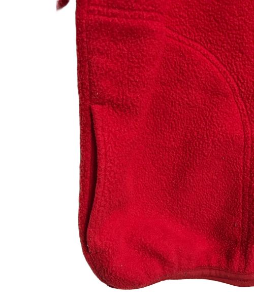 Patagonia（パタゴニア）Patagonia (パタゴニア) プルオーバーフリースジャケット レッド サイズ:Lの古着・服飾アイテム