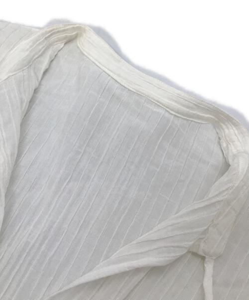 Eaphi（エフィ）eaphi (エフィ) リネン混ブラウス ホワイト サイズ:FREEの古着・服飾アイテム