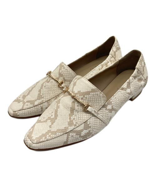 卑弥呼（ヒミコ）卑弥呼 (ヒミコ) ローファー アイボリー サイズ:24㎝の古着・服飾アイテム