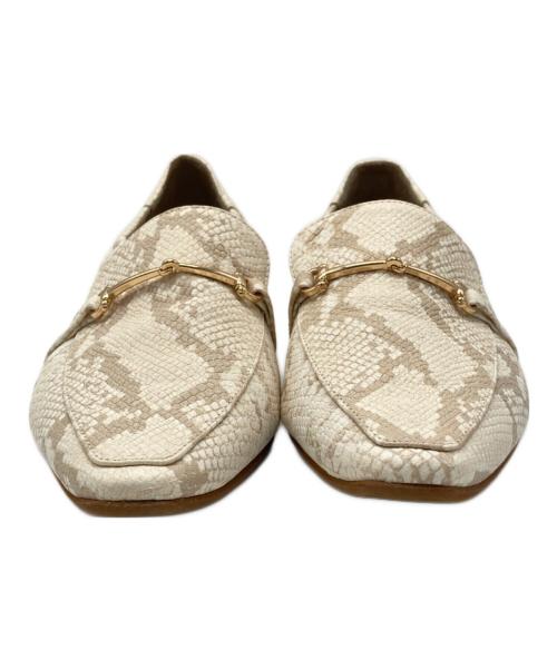 卑弥呼（ヒミコ）卑弥呼 (ヒミコ) ローファー アイボリー サイズ:24㎝の古着・服飾アイテム