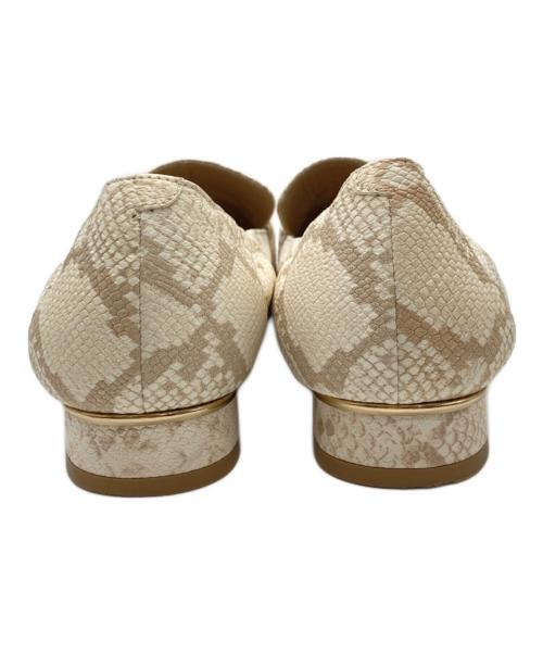 卑弥呼（ヒミコ）卑弥呼 (ヒミコ) ローファー アイボリー サイズ:24㎝の古着・服飾アイテム