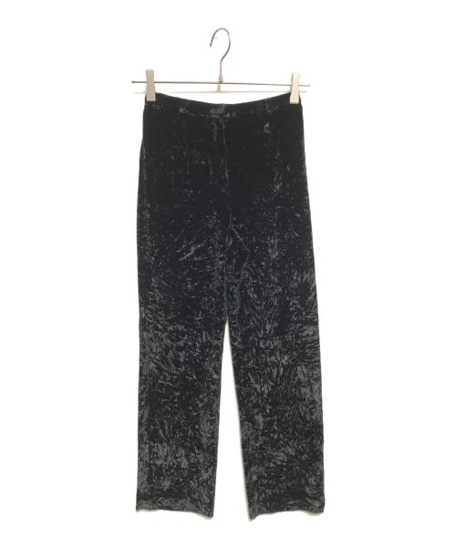 DOLCE & GABBANA（ドルチェ＆ガッバーナ）DOLCE & GABBANA (ドルチェ＆ガッバーナ) ベルベットパンツ ブラック サイズ:38の古着・服飾アイテム