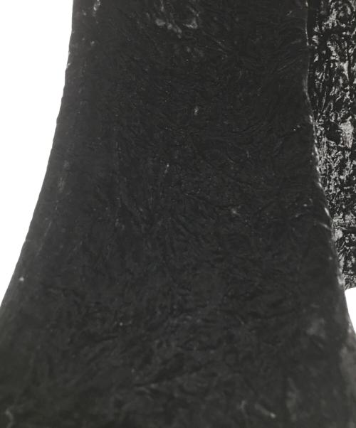 DOLCE & GABBANA（ドルチェ＆ガッバーナ）DOLCE & GABBANA (ドルチェ＆ガッバーナ) ベルベットパンツ ブラック サイズ:38の古着・服飾アイテム