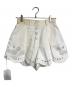 SELF PORTRAIT（セルフ ポートレイト）の古着「グラデーションショートパンツ」｜ホワイト