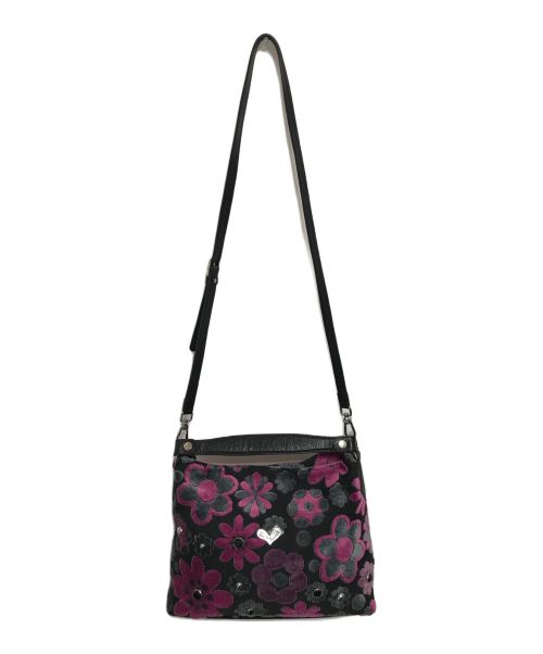 Think Bee!（シンクビー!）Think Bee! (シンクビー!) ショルダーバッグ ブラック×ピンクの古着・服飾アイテム