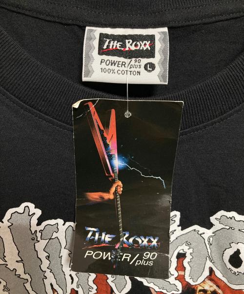 THE ROXX（THE ROXX）THE ROXX (THE ROXX) バンドTシャツ ブラック サイズ:Lの古着・服飾アイテム