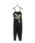 LEINWANDE (ラインヴァンド) Belted Linen Jumpsuits ブラック サイズ:S：9000円