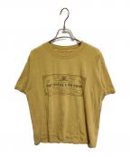 DEUXIEME CLASSEドゥーズィエム クラス）の古着「elated Tシャツ」｜イエロー