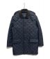 BROOKS BROTHERS（ブルックスブラザーズ）の古着「キルティングコート」｜ネイビー×ブラウン