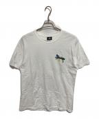 stussyステューシー）の古着「プリントTシャツ」｜ホワイト