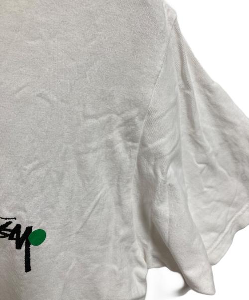 stussy（ステューシー）stussy (ステューシー) プリントTシャツ ホワイト サイズ:Ｍの古着・服飾アイテム