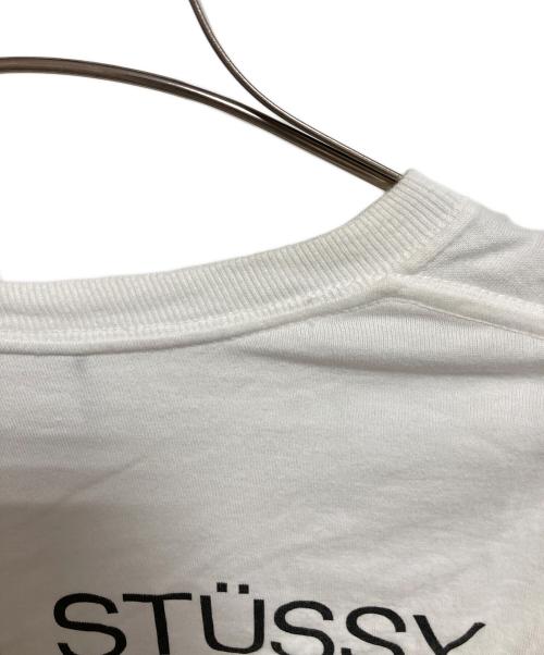 stussy（ステューシー）stussy (ステューシー) プリントTシャツ ホワイト サイズ:Ｍの古着・服飾アイテム