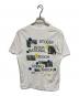 stussy (ステューシー) プリントTシャツ ホワイト サイズ:Ｍ：4500円