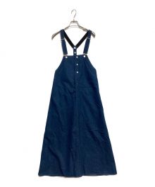 THE RERACS（ザ リラクス）の古着「ジャンパースカート」｜インディゴ