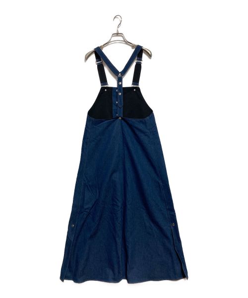 THE RERACS（ザ リラクス）THE RERACS (ザ リラクス) ジャンパースカート インディゴ サイズ:FREEの古着・服飾アイテム