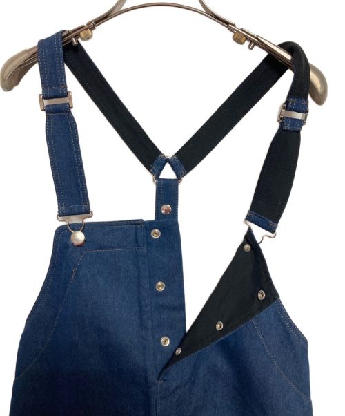 THE RERACS（ザ リラクス）THE RERACS (ザ リラクス) ジャンパースカート インディゴ サイズ:FREEの古着・服飾アイテム