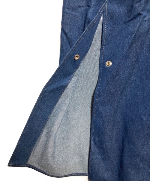 THE RERACS（ザ リラクス）THE RERACS (ザ リラクス) ジャンパースカート インディゴ サイズ:FREEの古着・服飾アイテム