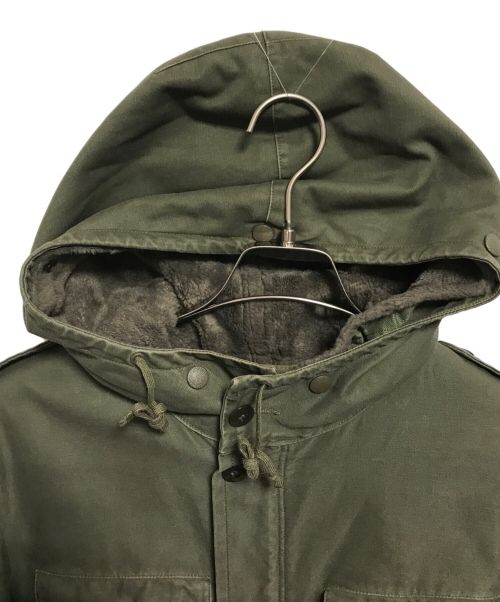 German Army（ドイツ軍）German army (ジャーマンアーミー) ミリタリーフーデッドコート グリーン サイズ:170/180−90の古着・服飾アイテム