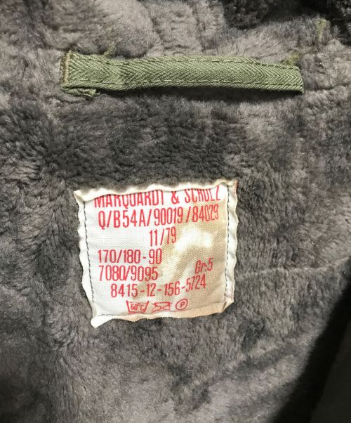 German Army（ドイツ軍）German army (ジャーマンアーミー) ミリタリーフーデッドコート グリーン サイズ:170/180−90の古着・服飾アイテム