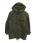 German army（ジャーマンアーミー）の古着「ミリタリーフーデッドコート」｜グリーン