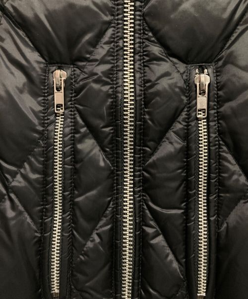 DIESEL（ディーゼル）DIESEL (ディーゼル) フーデッドダウンコート ブラック サイズ:XSの古着・服飾アイテム