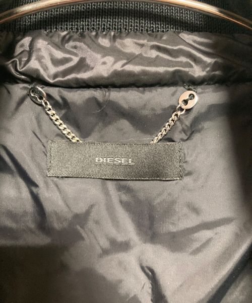 DIESEL（ディーゼル）DIESEL (ディーゼル) フーデッドダウンコート ブラック サイズ:XSの古着・服飾アイテム