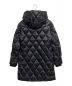 DIESEL (ディーゼル) フーデッドダウンコート ブラック サイズ:XS：11000円