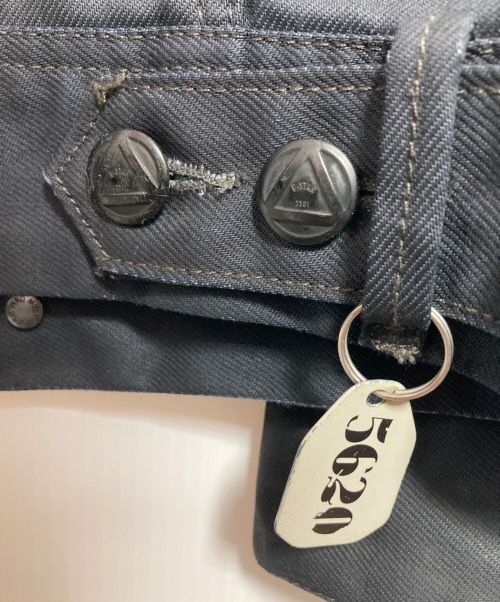 G-STAR RAW（ジースターロゥ）G-STAR RAW (ジースターロゥ) 立体裁断コーティングデニムバイカージャケット ネイビー サイズ:XLの古着・服飾アイテム