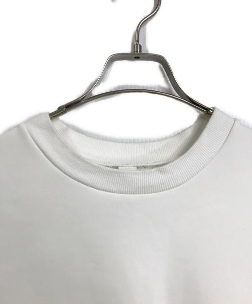 Ujoh（ウジョー）UJOH (ウジョー) DANSKIN (ダンスキン) 変形スウェット　変形トップス　デザイントップス　スポーツ　日本製 ホワイト サイズ:Mの古着・服飾アイテム