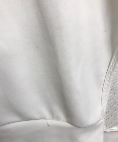 Ujoh（ウジョー）UJOH (ウジョー) DANSKIN (ダンスキン) 変形スウェット　変形トップス　デザイントップス　スポーツ　日本製 ホワイト サイズ:Mの古着・服飾アイテム