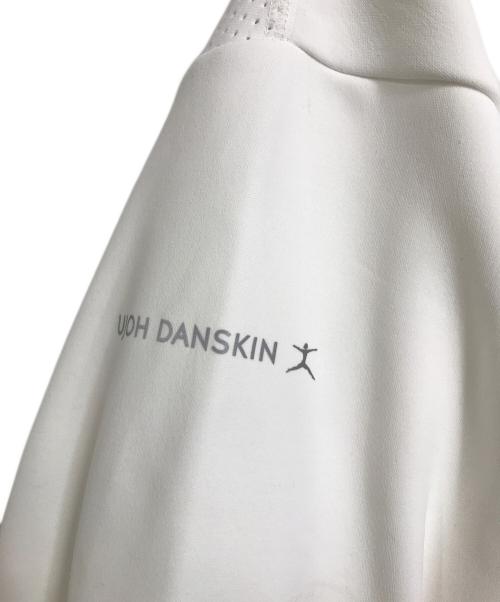 Ujoh（ウジョー）UJOH (ウジョー) DANSKIN (ダンスキン) 変形スウェット　変形トップス　デザイントップス　スポーツ　日本製 ホワイト サイズ:Mの古着・服飾アイテム