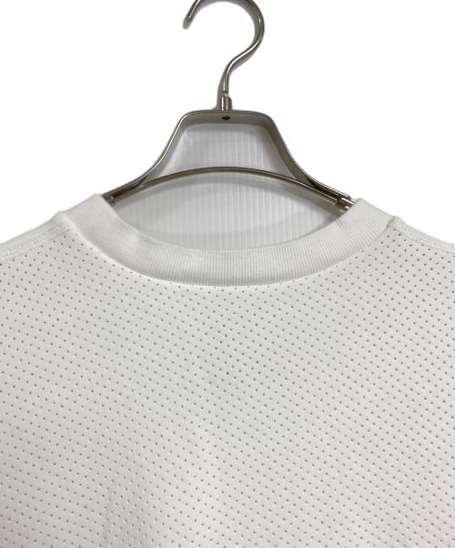 Ujoh（ウジョー）UJOH (ウジョー) DANSKIN (ダンスキン) 変形スウェット　変形トップス　デザイントップス　スポーツ　日本製 ホワイト サイズ:Mの古着・服飾アイテム