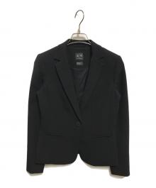 ARMANI EXCHANGE（アルマーニ エクスチェンジ）の古着「テーラードジャケット」｜ブラック