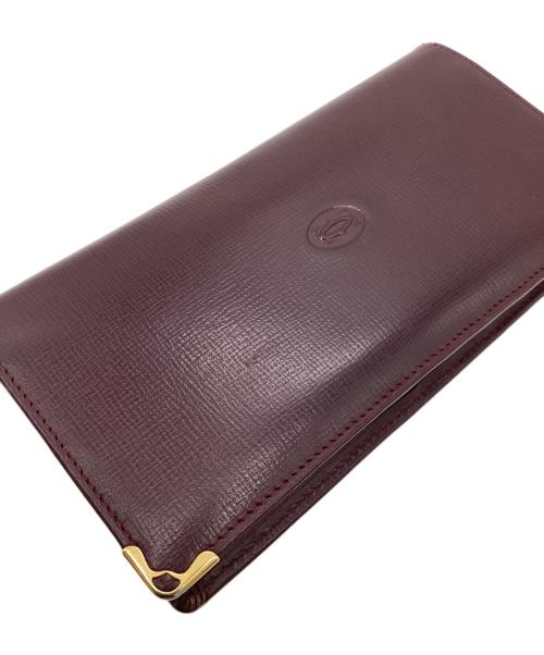 Cartier（カルティエ）Cartier (カルティエ) 長財布 ボルドーの古着・服飾アイテム
