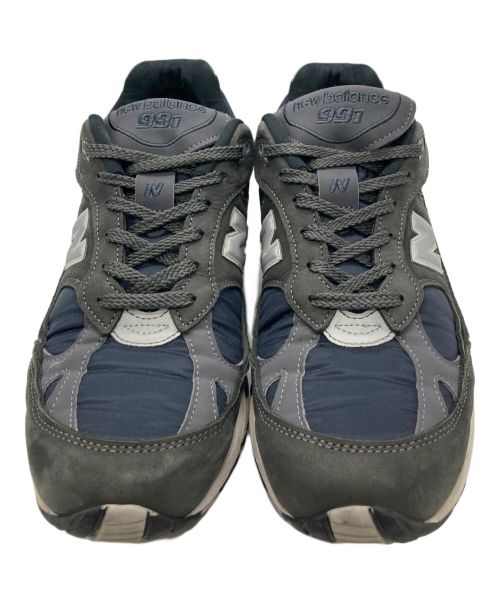 NEW BALANCE（ニューバランス）NEW BALANCE (ニューバランス) ローカットスニーカー グレー×ネイビー サイズ:8/12 Dの古着・服飾アイテム