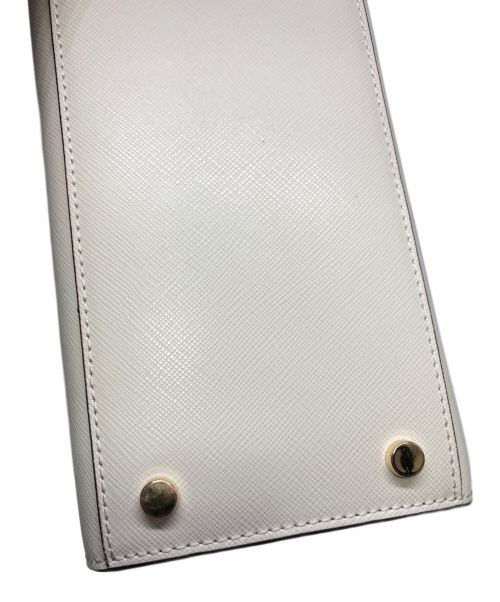 Kate Spade（ケイトスペード）Kate Spade (ケイトスペード) マディソン スモール サッチェル アイボリーの古着・服飾アイテム