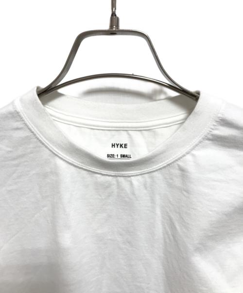 HYKE（ハイク）HYKE (ハイク) CROPPED LONG SLV TEE ホワイト サイズ:Sの古着・服飾アイテム