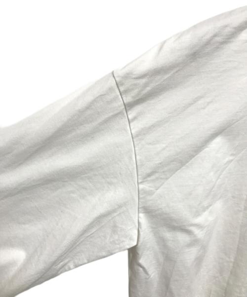 HYKE（ハイク）HYKE (ハイク) CROPPED LONG SLV TEE ホワイト サイズ:Sの古着・服飾アイテム