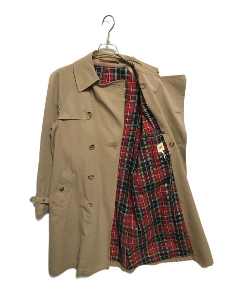 SCYEBASICS（サイベーシックス）SCYEBASICS (サイベーシックス) ギャバジン ロング トレンチコート ベージュ サイズ:36の古着・服飾アイテム