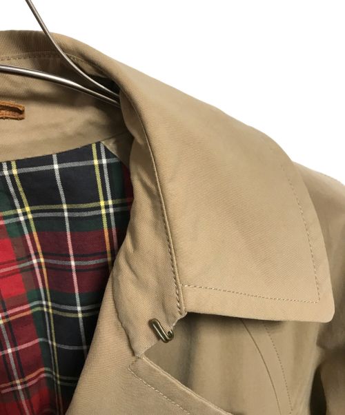 SCYEBASICS（サイベーシックス）SCYEBASICS (サイベーシックス) ギャバジン ロング トレンチコート ベージュ サイズ:36の古着・服飾アイテム