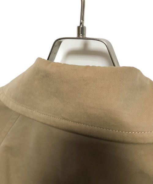 SCYEBASICS（サイベーシックス）SCYEBASICS (サイベーシックス) ギャバジン ロング トレンチコート ベージュ サイズ:36の古着・服飾アイテム