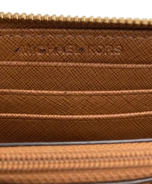 MICHAEL KORS（マイケル・コース）MICHAEL KORS (マイケルコース) 長財布 ブラウンの古着・服飾アイテム