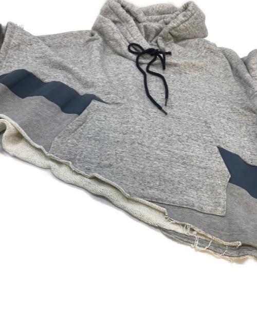 FACETASM（ファセッタズム）FACETASM (ファセッタズム) SWITCHHED PONCHO グレー サイズ:1の古着・服飾アイテム