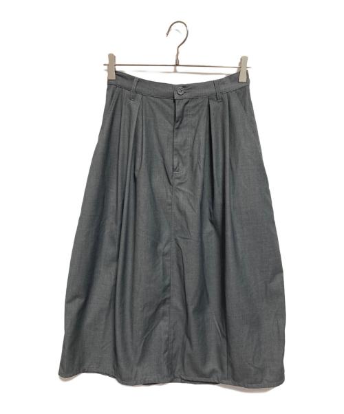 kelen（ケレン）kelen (ケレン) Cocoon Skir グレー サイズ:Mの古着・服飾アイテム
