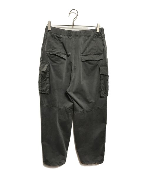 THE VIRIDI-ANNE（ヴィリジアン）THE VIRIDI-ANNE (ヴィリジアン) 撥水ストレッチワイドカーゴパンツ グレー サイズ:3の古着・服飾アイテム