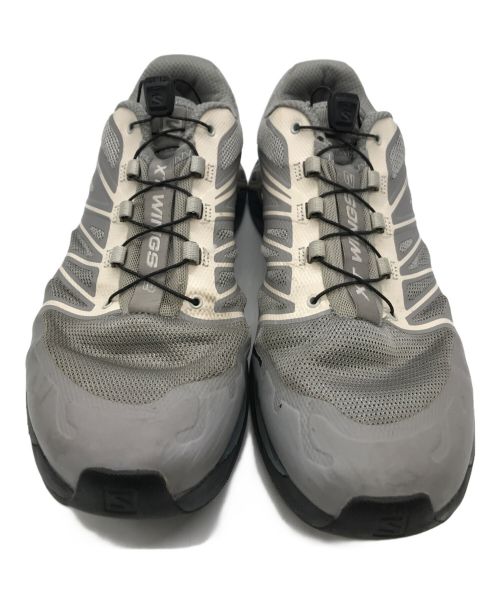 SALOMON（サロモン）SALOMON (サロモン) XT-WINGS 2 ”GRAY” グレー×ホワイト サイズ:27㎝の古着・服飾アイテム