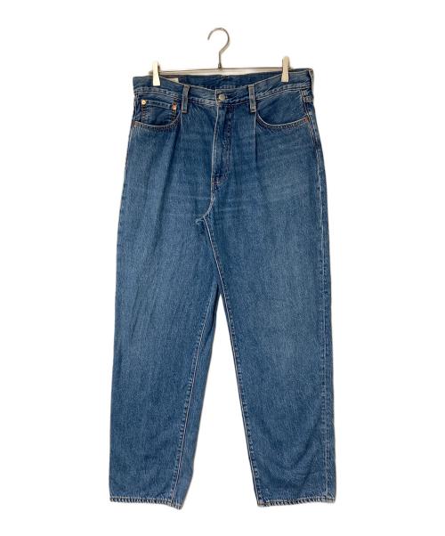 LEVI'S PReMIUM（リーバイス プレミアム）LEVI'S PReMIUM (リーバイスプレミアム) STAY LOOSE PLEATED SNAG FROG デニムパンツ インディゴ サイズ:81cm (W32)の古着・服飾アイテム