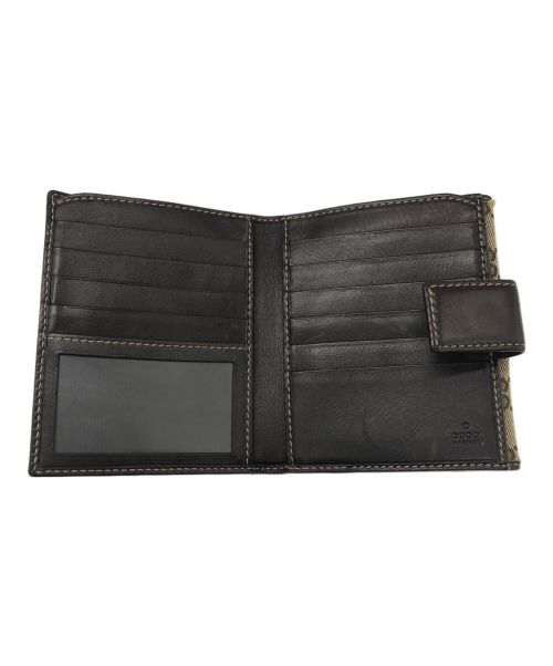 GUCCI（グッチ）GUCCI (グッチ) 2つ折り財布 ベージュの古着・服飾アイテム